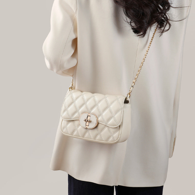 Women's Genuine Leather Summer High-grade Light Luxury Women's Messenger Bag