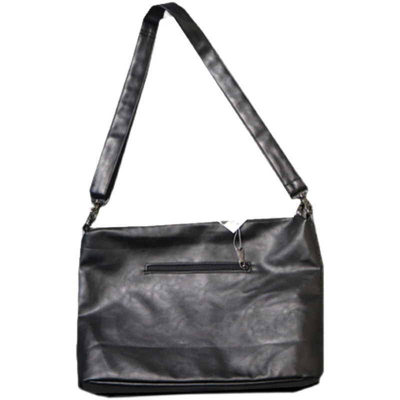 Men's Street Trend Style Fashion Fitness Big Men's Shoulder Bags