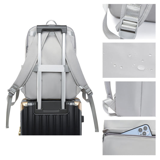 Women's Lightweight Oxford Cloth Fashionable Large Capacity Backpacks