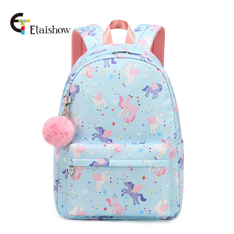 Korean Style Large Capacity Campus Leisure Backpacks