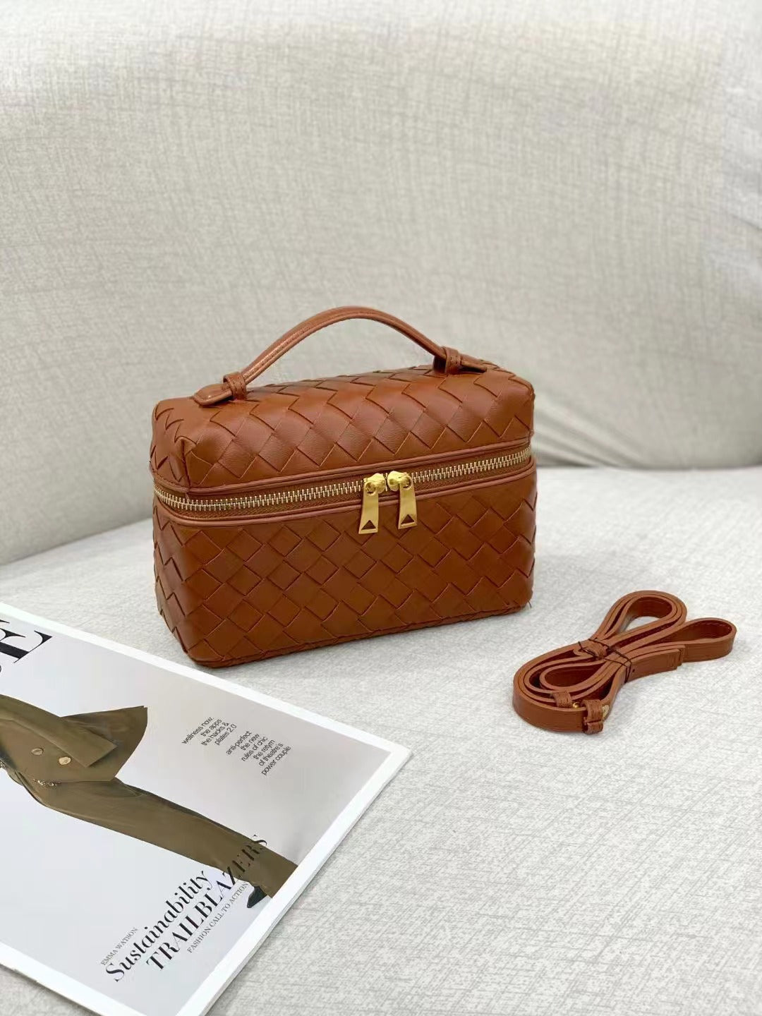 Elegant Box Rhombus Chain Western Fashion Women's Handbag