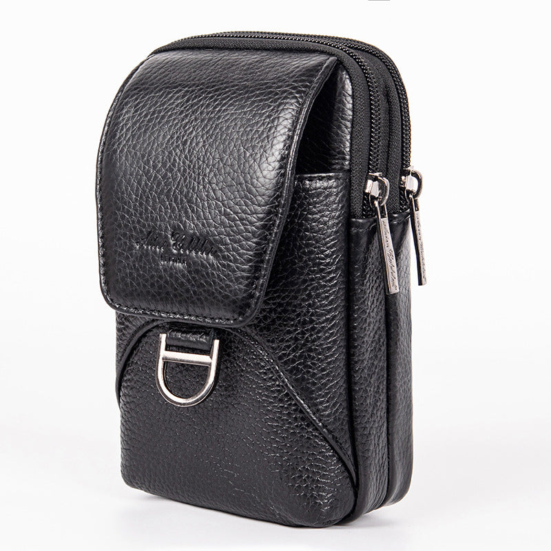 Leather Trend Simple Mid-length Mobile Plaid Phone Bags