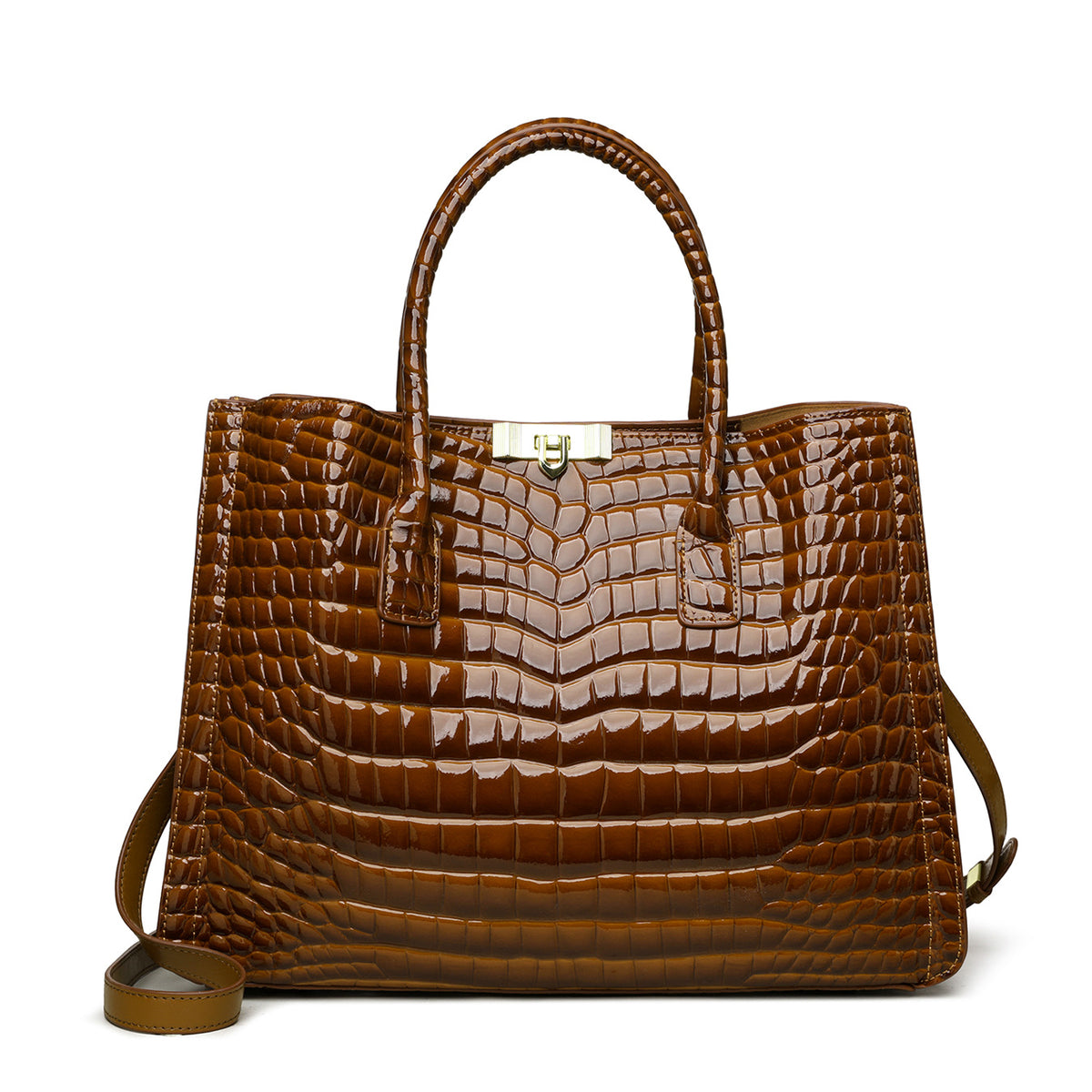 Women's Luxury Minority Crocodile Pattern Daily Commute Women's Handbag