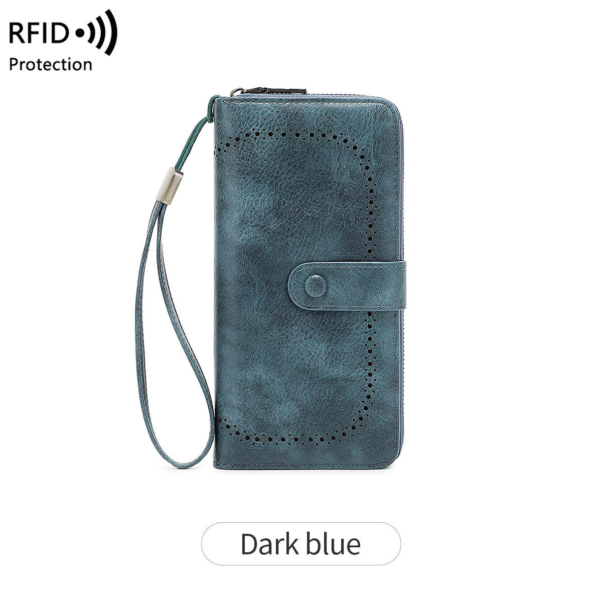 Women's Hollow Out Expanding Retro Large Capacity Ladies Wallet