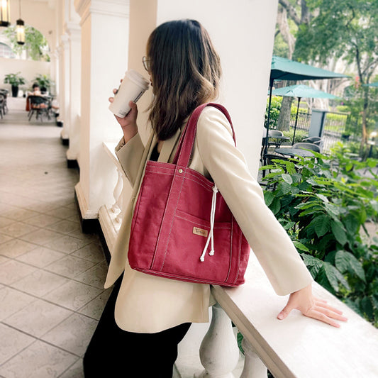 Women's Style Quality Washed Canvas Large Capacity Shoulder Bags