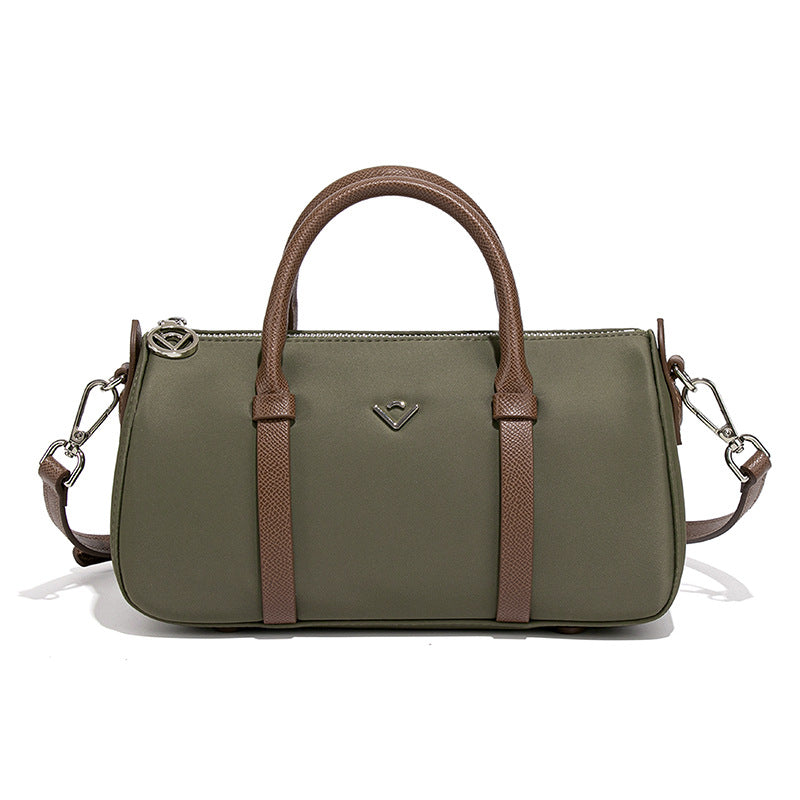 Nylon Boston Pillow Commuter Hand Simple Women's Handbag