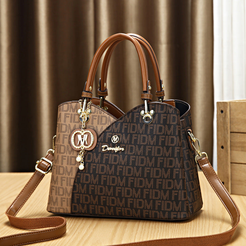 Women's Large Capacity Idle Style Mom Era Shoulder Bags