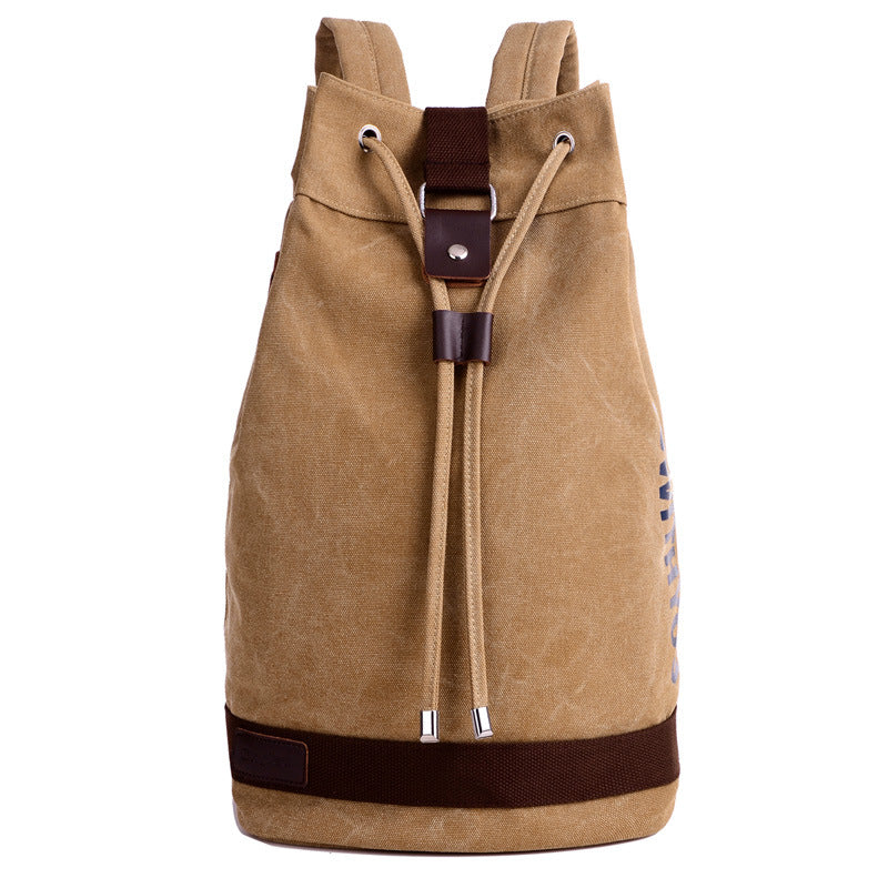 Men's Glamorous Canvas Basketball Large Capacity Sports Backpacks