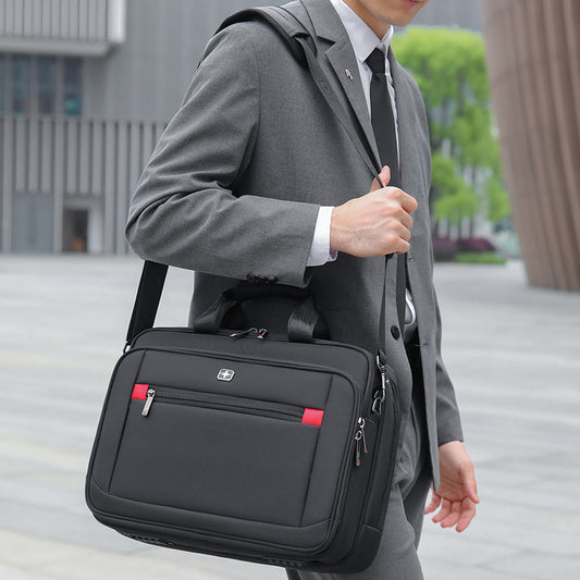 Men's Swiss Army Knife Computer Business Large Laptop Bags