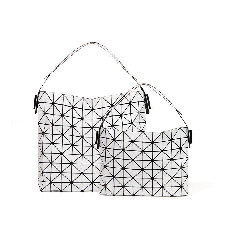Triangle Underarm Stitching Fashion Geometry Pattern Bags