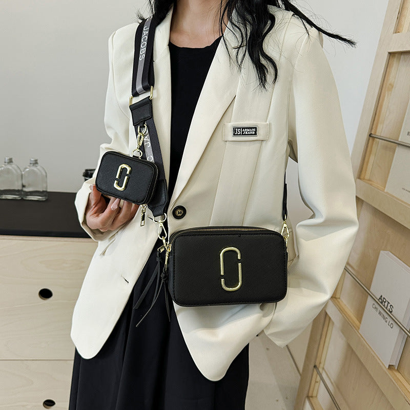 Creative Fashion Mother Retro Contrast Color Shoulder Bags