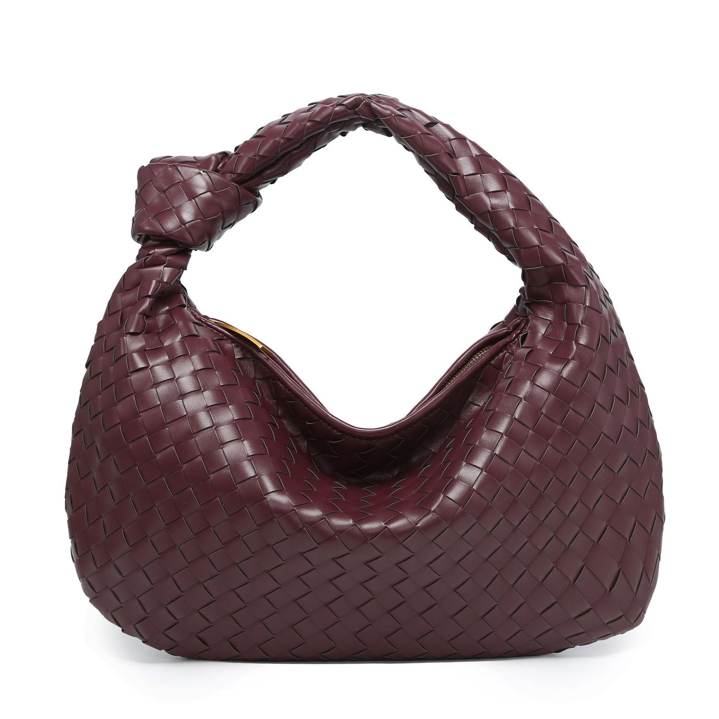Women's Knotted Handmade Woven Capacity Hand Carrying Armpit Bags