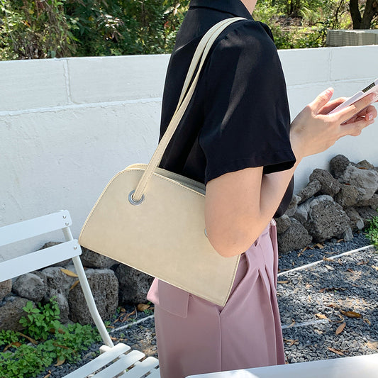 Women's Color Shell Niche Fashion Commuter Large Handbags