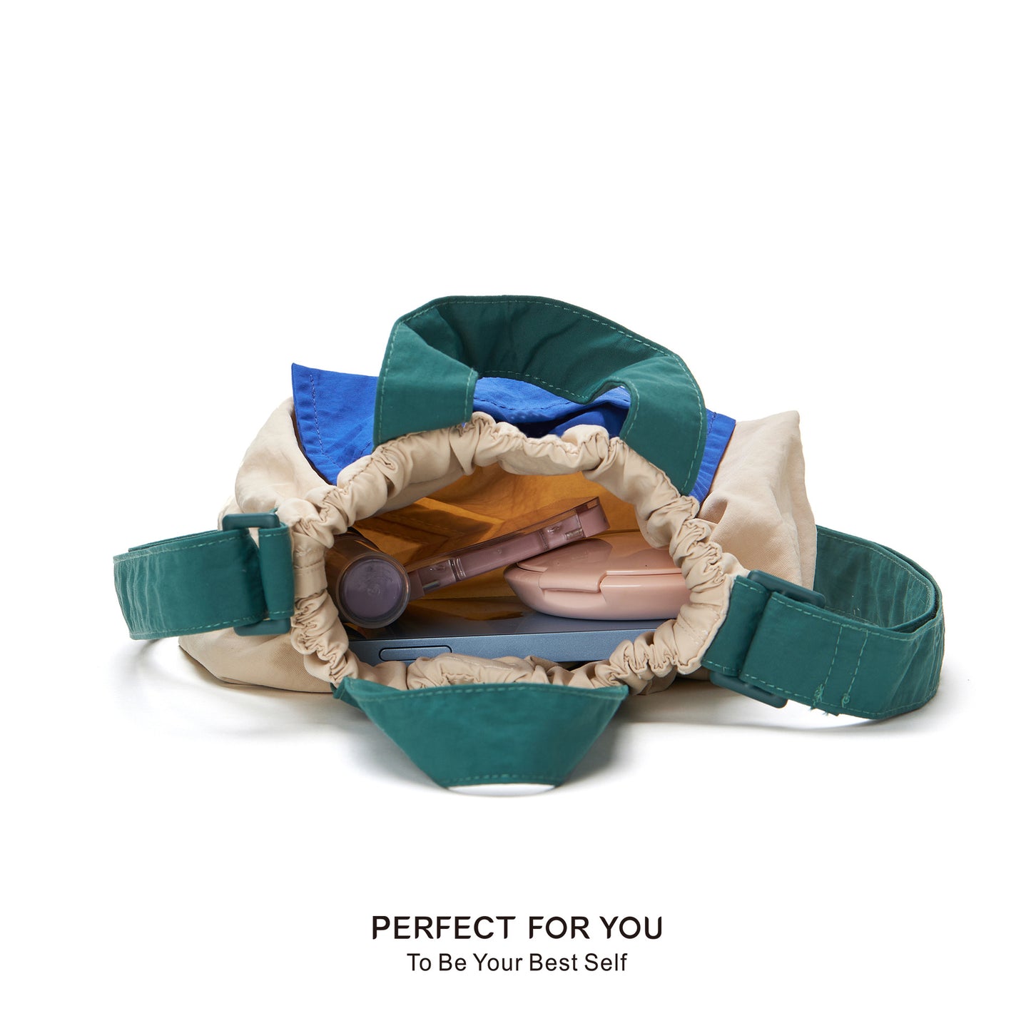 Singapore Design Dopamine Color Matching Canvas Crossbody Bags