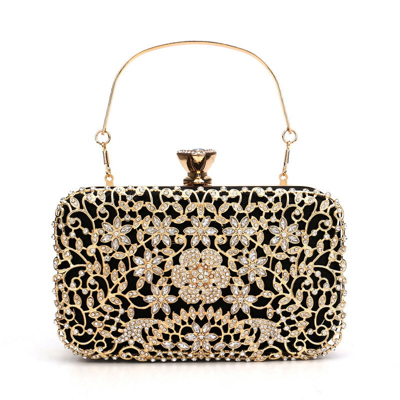 Inlaid With Diamond Dinner Banquet Clutch Bags