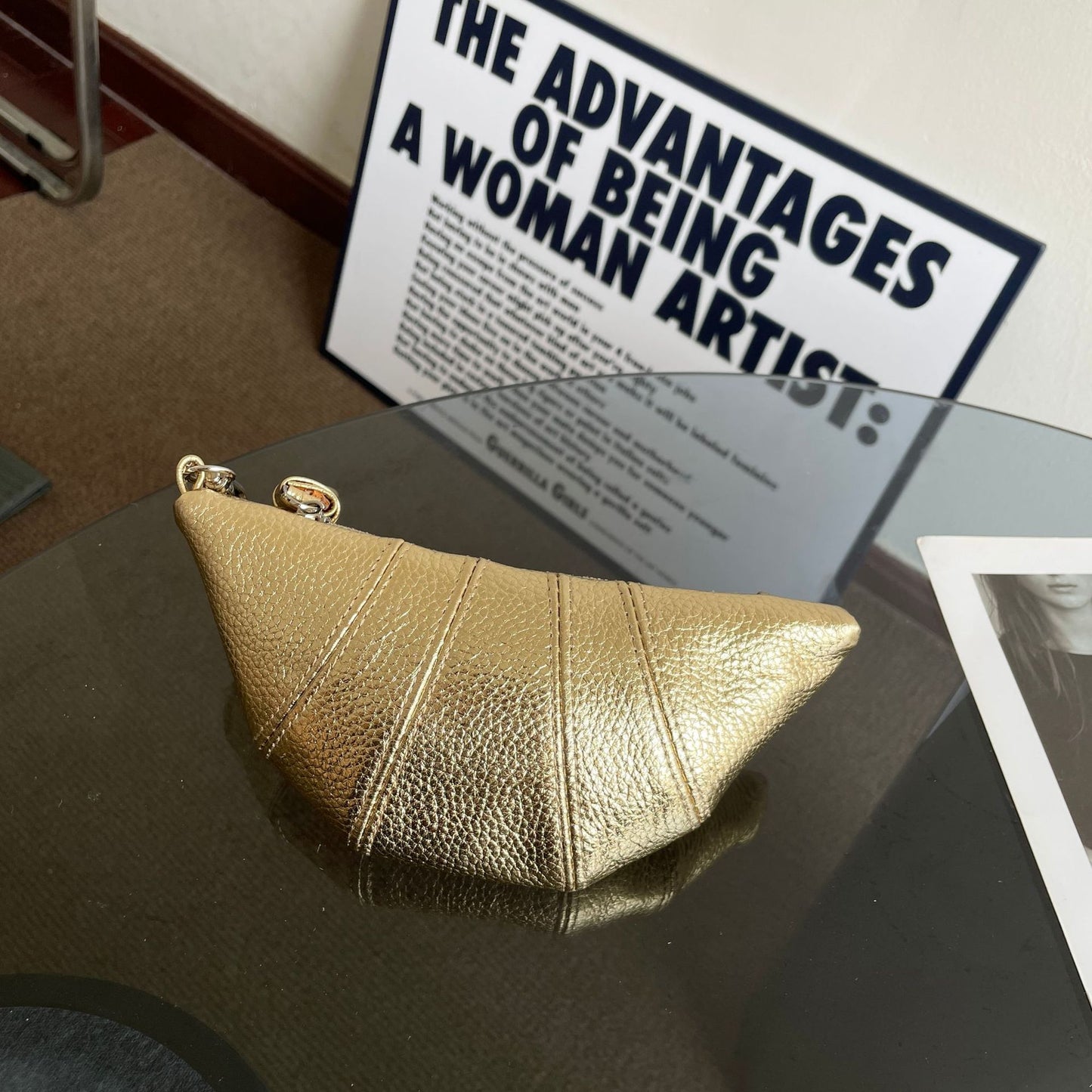 Hanging Neck Croissant Dumpling Can Be Ladies Wallets