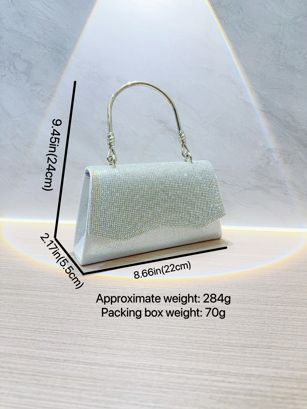 Glamorous Bar Team Banquet Diamond One Evening Bags