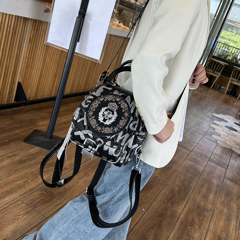 Women's Fashion High Sense Western Style Backpacks