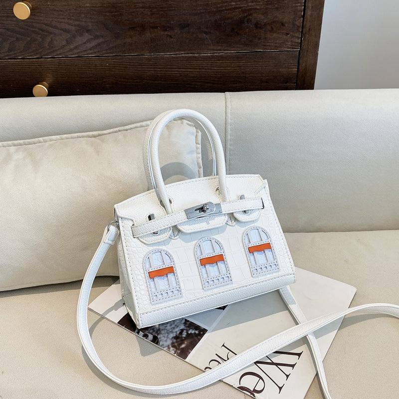 Classic House Platinum Female Summer Crocodile Handbags