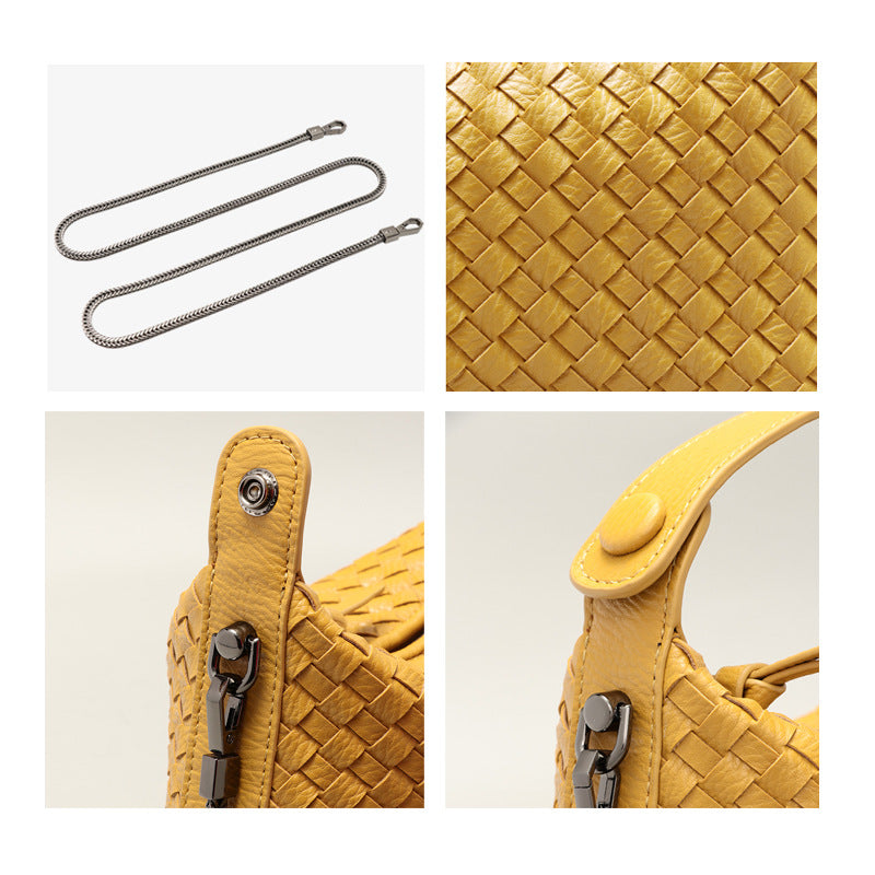 Women's Handmade Woven Fresh Sweet Trendy Fashion Handbags