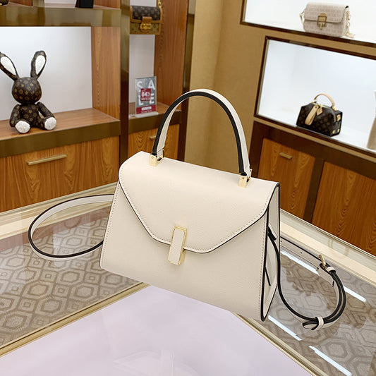 Women's Kelly Design Fashion Simple Latch Portable Bags