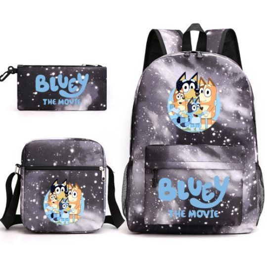 Women's & Men's & Three-piece Leisure Printed Large Capacity Backpacks