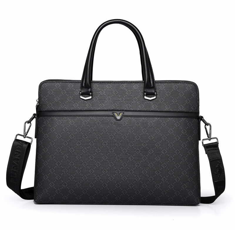 Men's Horizontal Business Commuter File Computer Trend Men's Briefcases