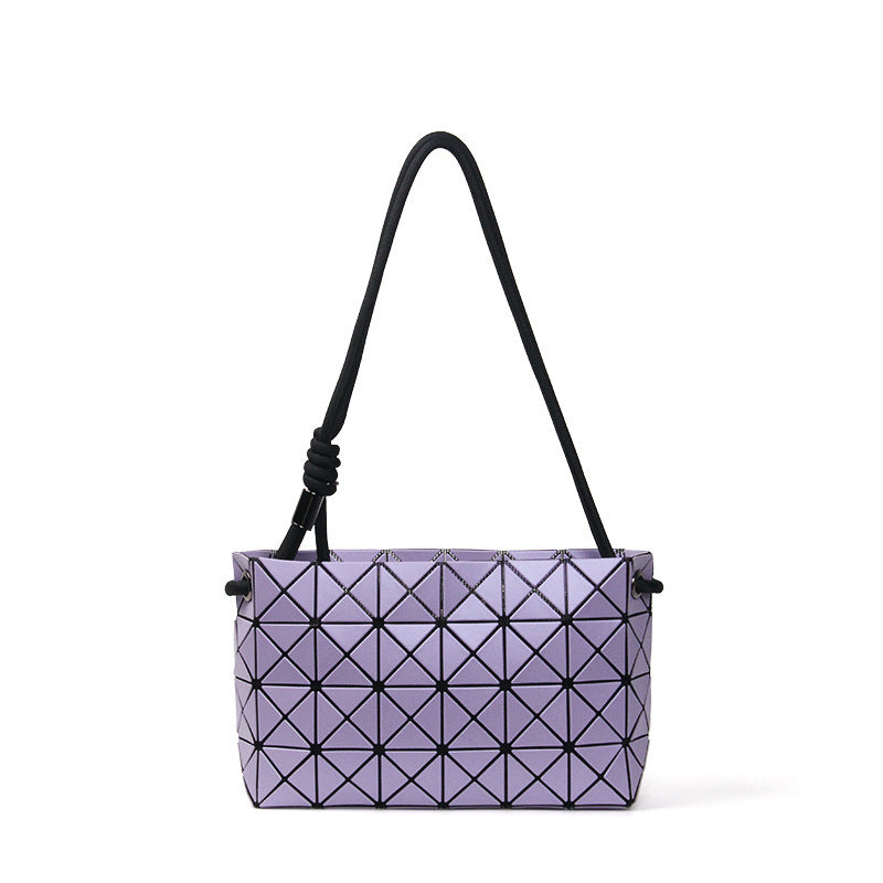 Women's Life Original Geometric Rhombus Drawstring High-grade Handbags