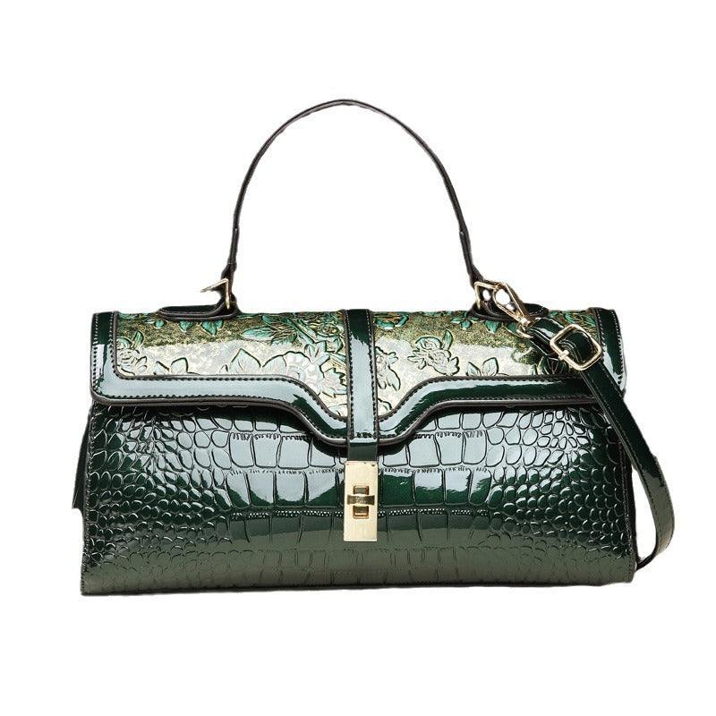 Women's Flap Noble Printing Stylish Portable Multi Bags