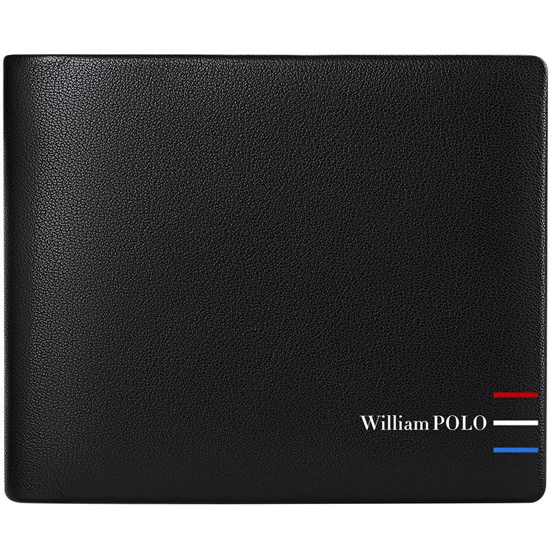 Men's Paul High-grade Short Genuine Leather Cowhide Men's Wallets