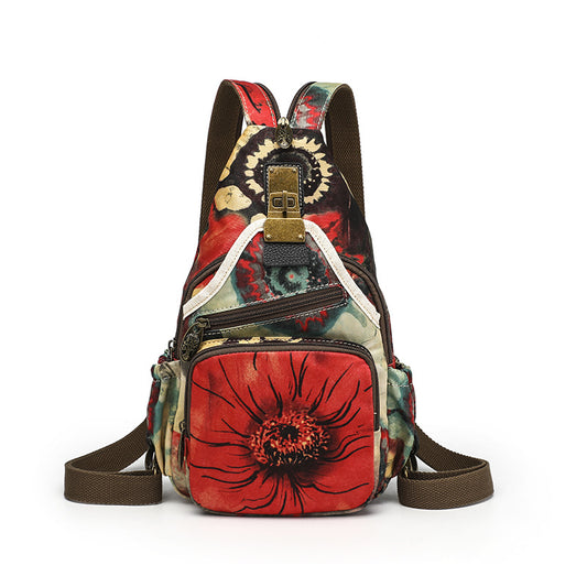 Women's Korean Style Leisure Fashion Double Waist Packs