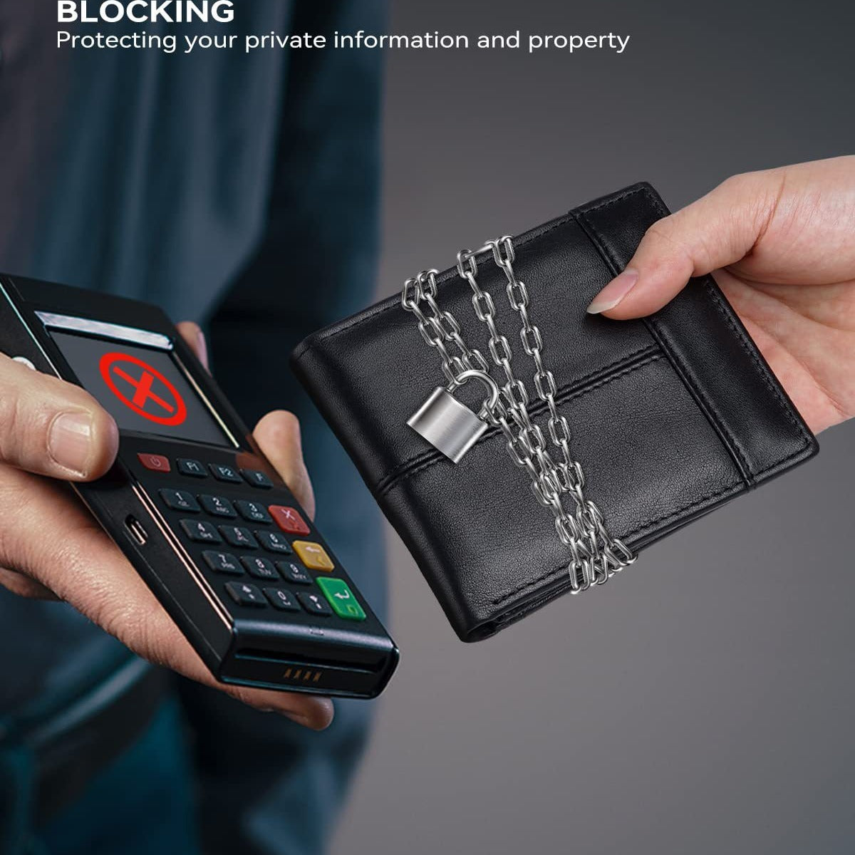 Men's First Layer Short Carbon Fiber Cowhide Men's Wallets