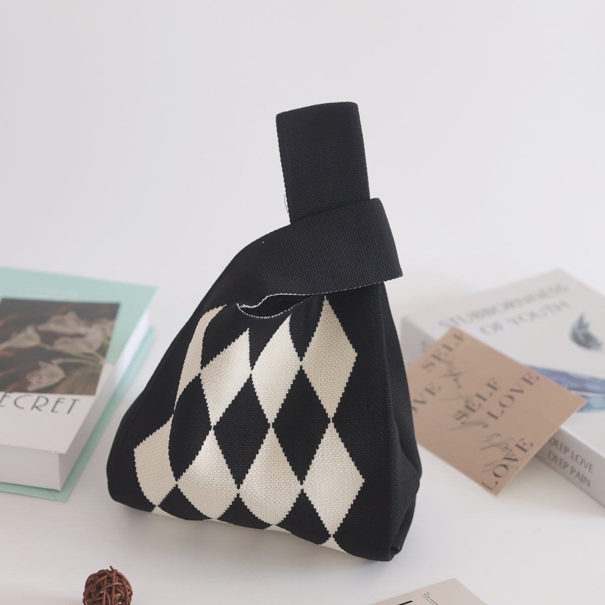 Slouchy Beautiful Women's Retro Trendy Knitted Handbags