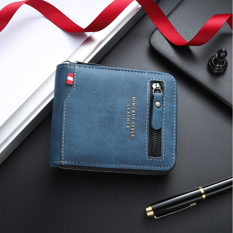 Men's Business Short Multiple Slots Large Capacity Men's Wallet