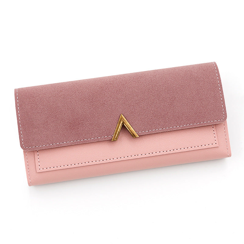 Pretty Women's Fashion Simple Long Clutch Card Holder