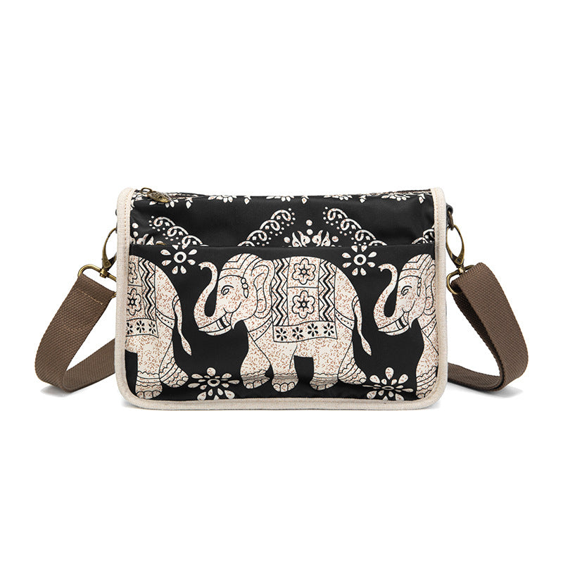 National Fashion Ethnic Print Large Capacity Crossbody Bags