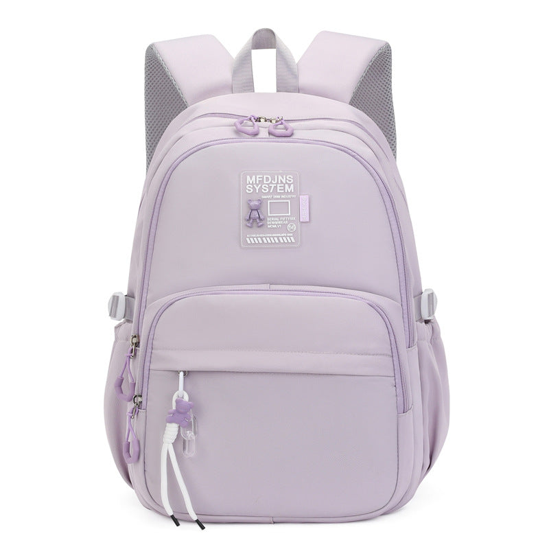 Fish Style Female Junior High Simplicity Large Elementary School Students' Schoolbags