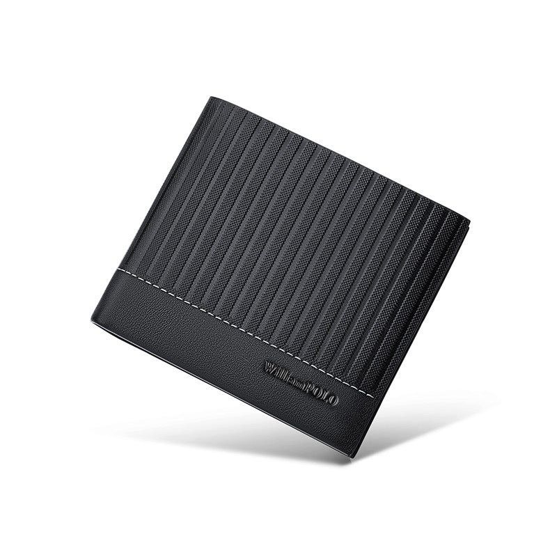 Men's Emperor Paul Short Business Genuine Leather Men's Wallet
