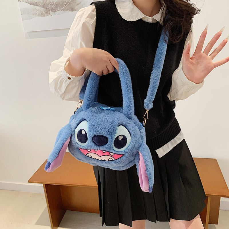 Women's Toy Toothless Korean Style Plush Portable Big Women's Messenger Bag
