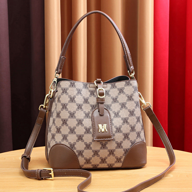 Women's High-grade Affordable Luxury Fashion Elegant Big Bucket Bags