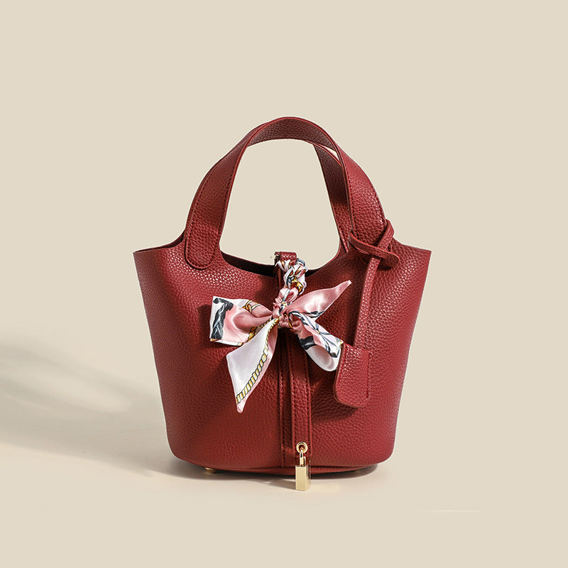 Women's Springtide Commuting Fashion Portable Solid Color Crossbody Bags