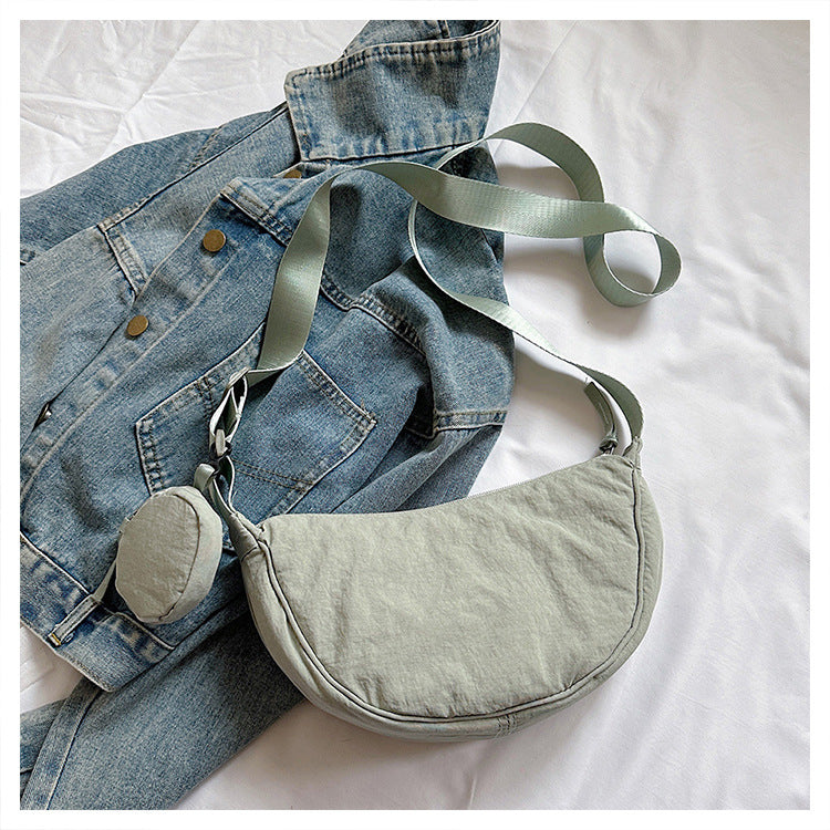 Women's Dumpling Summer Four Canvas Mobile Niche Bags