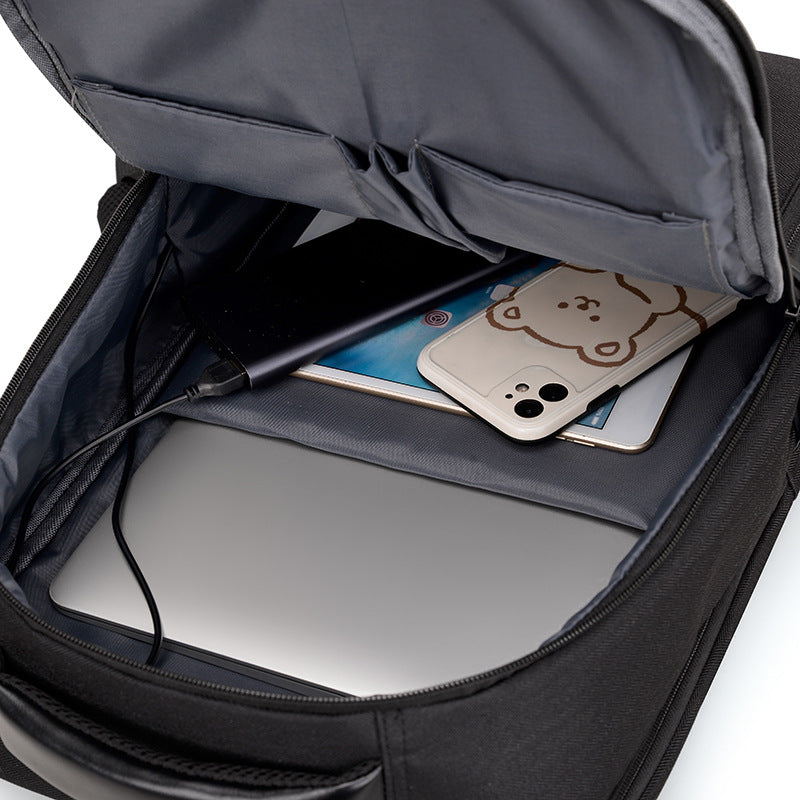 Men's Elegant Simple Leisure Commute Business Backpacks