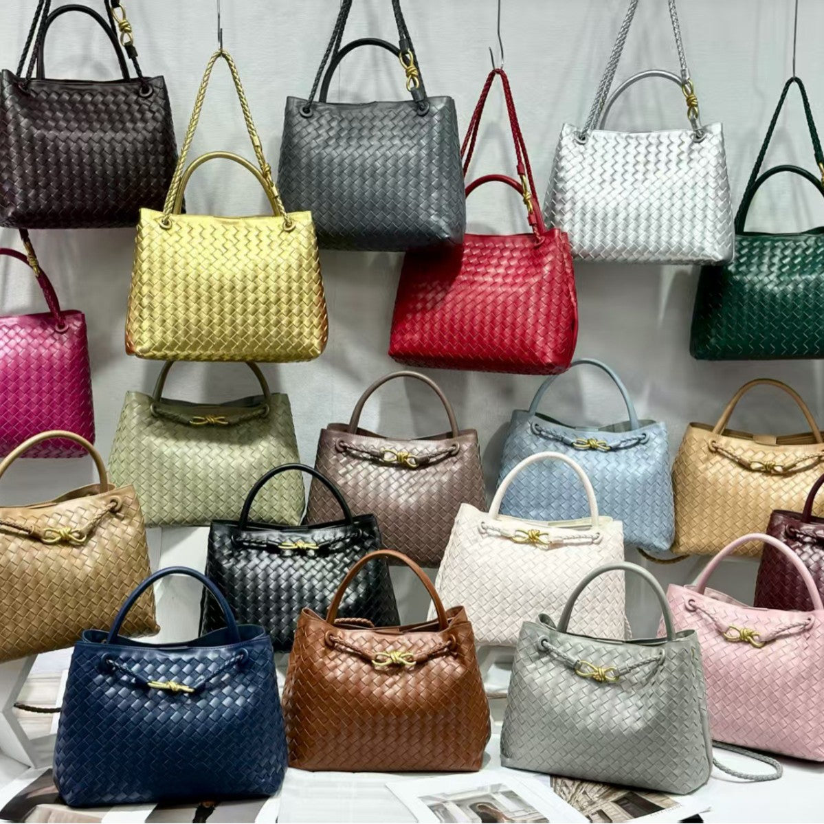 Women's Large Capacity Outing Simple Handmade Woven Women's Shoulder Bag