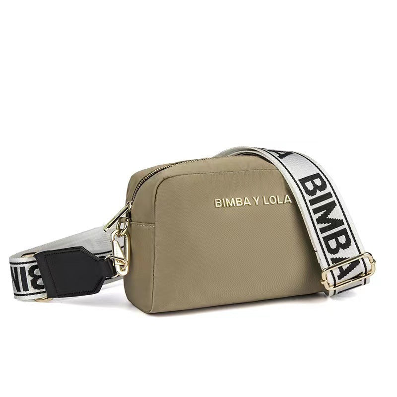 Stylish Women's Spanish Detachable Strap Letter Shoulder Bags