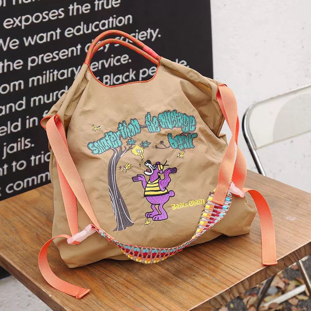 Style Embroidery Shopping Niche Ten Thousand Needle Bags