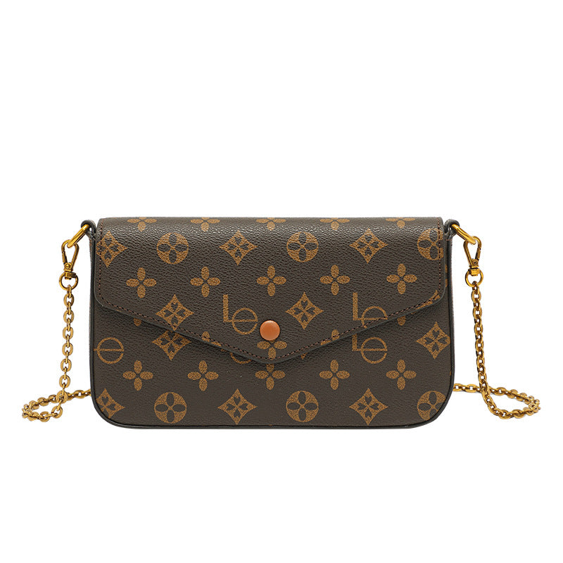 Women's Envelope Retro Presbyopic High-grade Chain Mini Small Square Bags