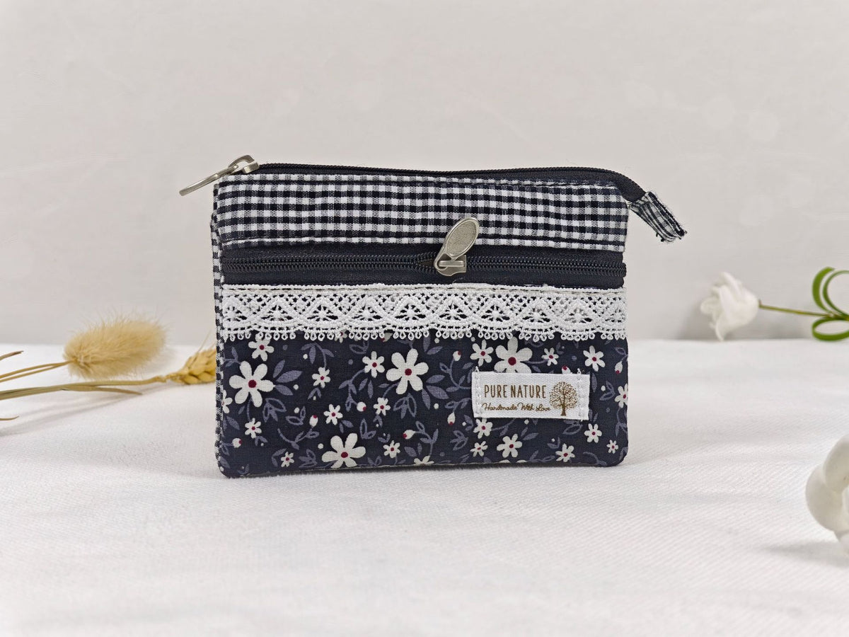 Versatile Women's Handmade Fabric Idyllic Minimalist Coin Purses