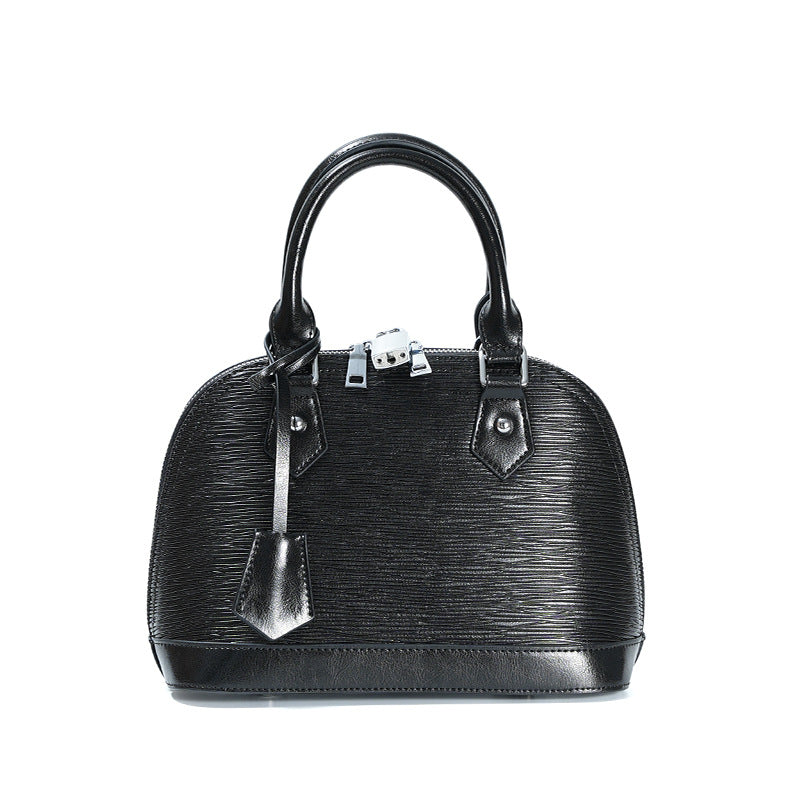 Women's Versatile Cowhide Shell Genuine Leather Fashion Handbags