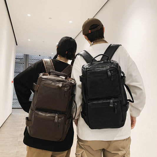 Graceful Retro Large Capacity Simple Business Backpacks